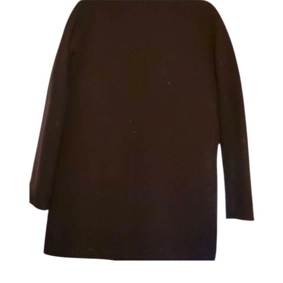 J CREW Stadium Cloth Wool Coat Size 0 - Picture 4 of 5